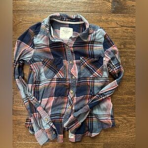 Abercrombie & Fitch Multicolor Plaid Shirt